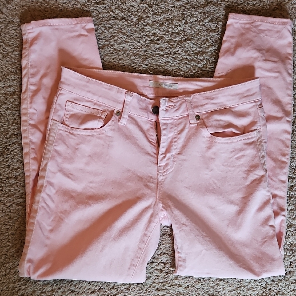 Lucky Brand Low Rise Skinny Lolita Pink Size 8 / 29
